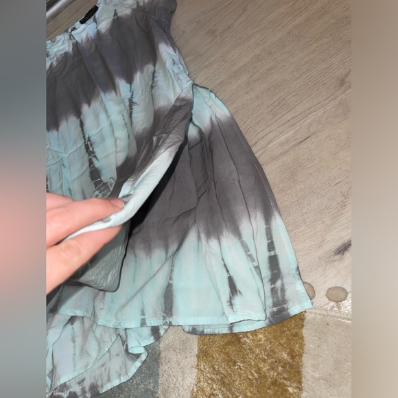 Blue & gray tye dye dress - Picture 3 of 3